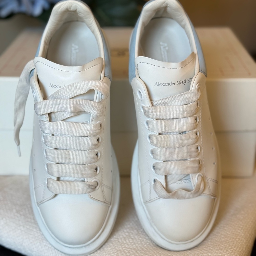 AUTHENTIC Alexander McQueen Cream Women's Sneakers